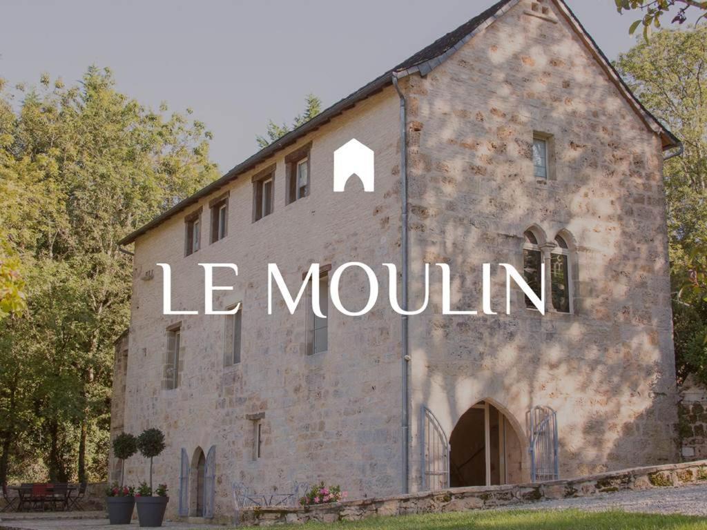 Le Moulin De La Maison Des Templiers Villa Saint-Cernin-de-Larche Exterior foto