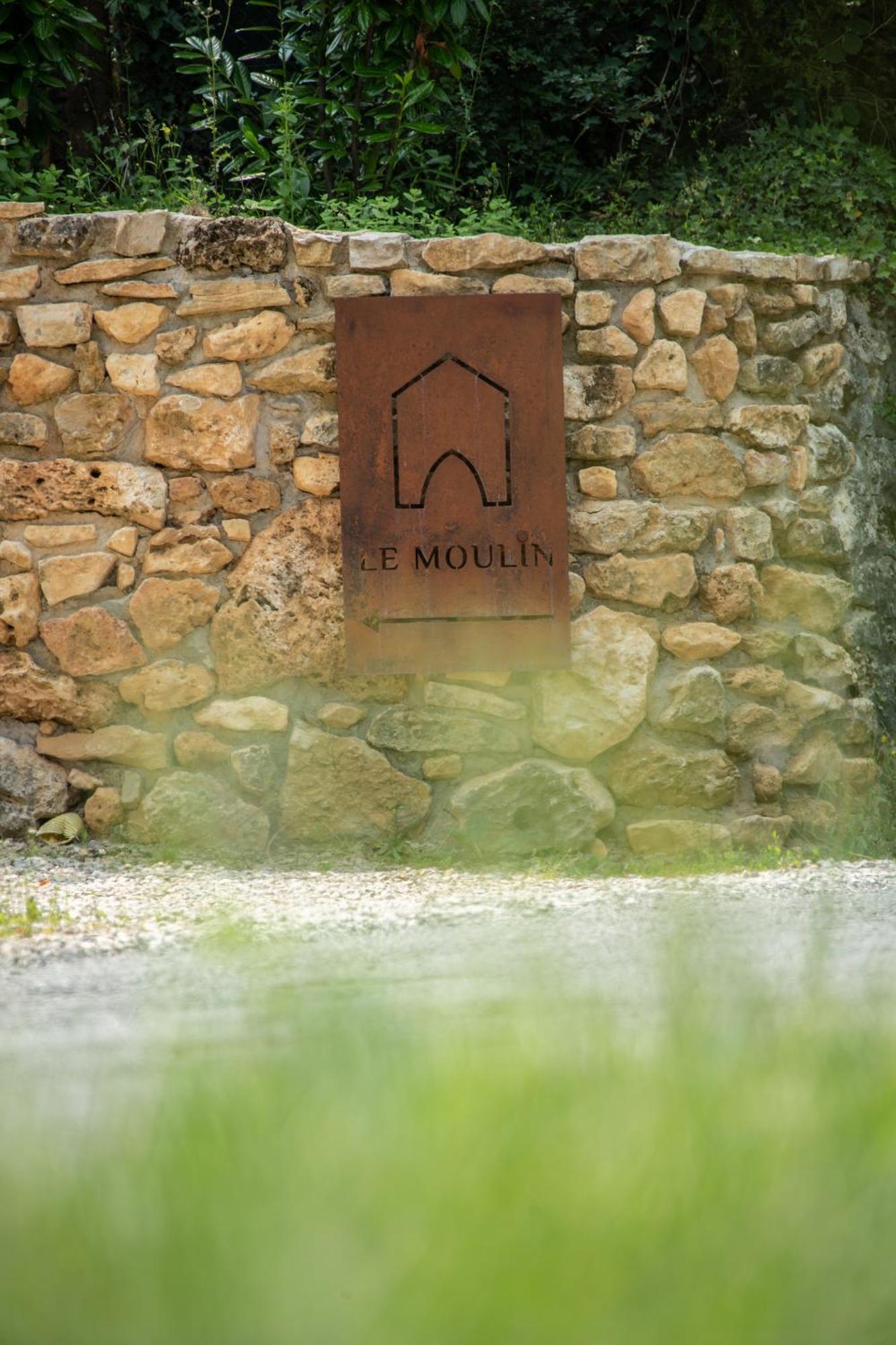 Le Moulin De La Maison Des Templiers Villa Saint-Cernin-de-Larche Exterior foto