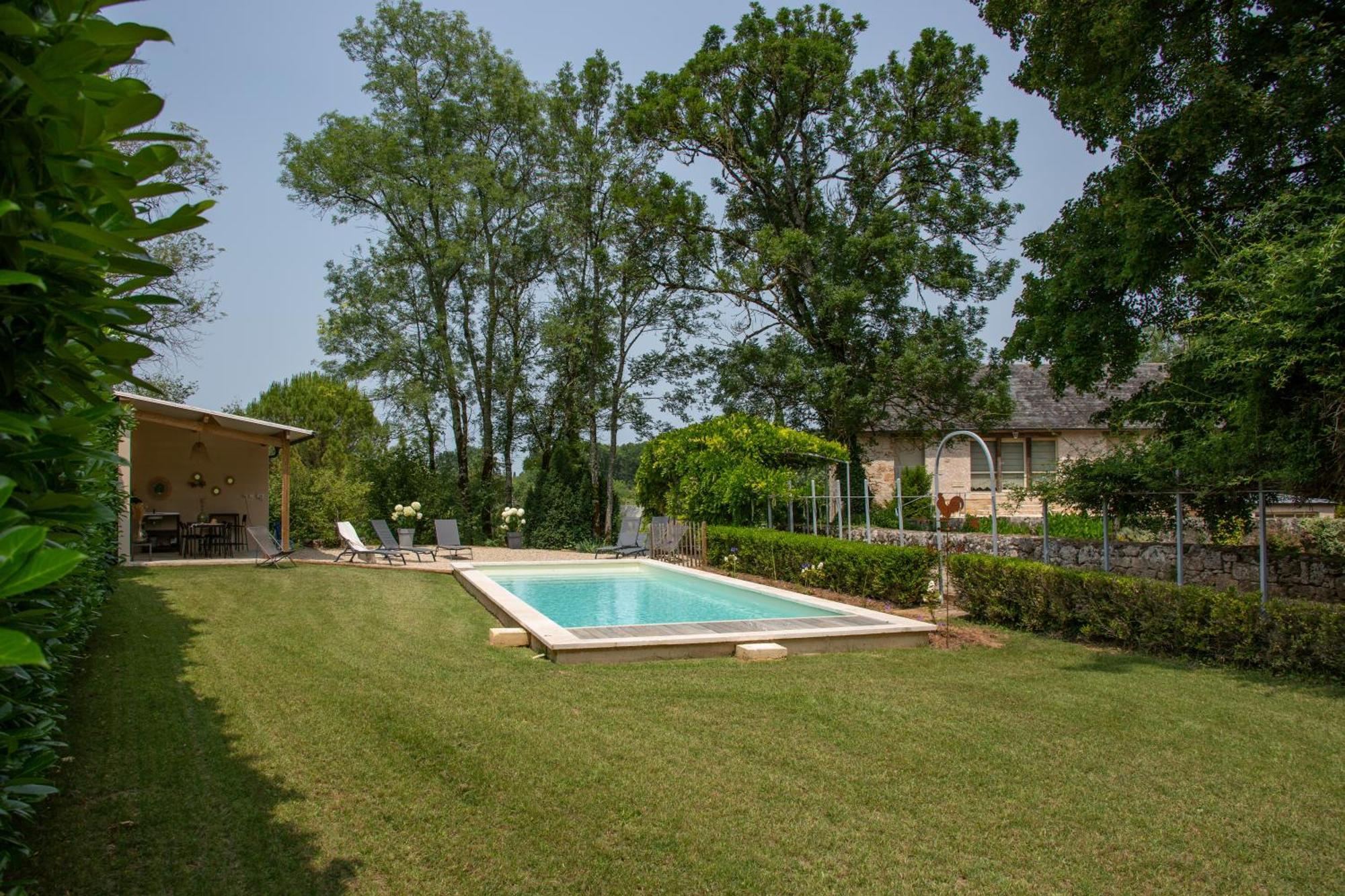 Le Moulin De La Maison Des Templiers Villa Saint-Cernin-de-Larche Exterior foto